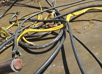 ビニール線・上